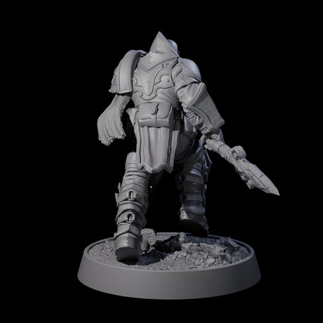 Mercenary of the Golden Circle M Miniature for Dungeons and Dragons, Pathfinder or other TTRPGs
