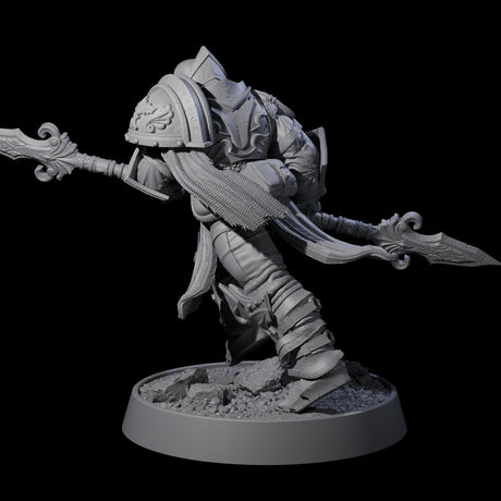 Mercenary of the Golden Circle M Miniature for Dungeons and Dragons, Pathfinder or other TTRPGs