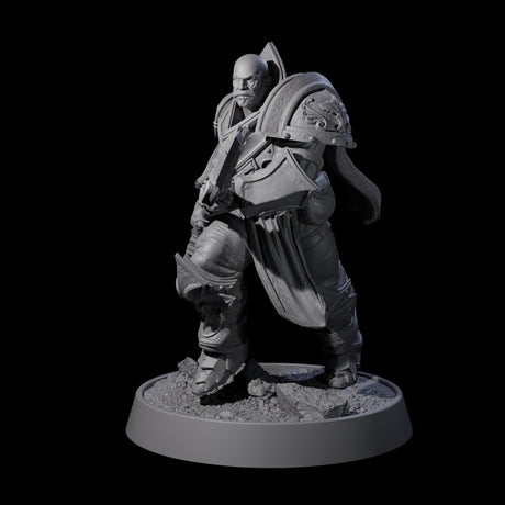 Mercenary of the Golden Circle M Miniature for Dungeons and Dragons, Pathfinder or other TTRPGs