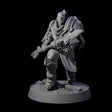 Mercenary of the Golden Circle M Miniature for Dungeons and Dragons, Pathfinder or other TTRPGs