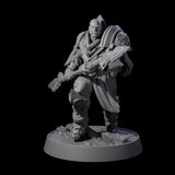 Mercenary of the Golden Circle M Miniature for Dungeons and Dragons, Pathfinder or other TTRPGs