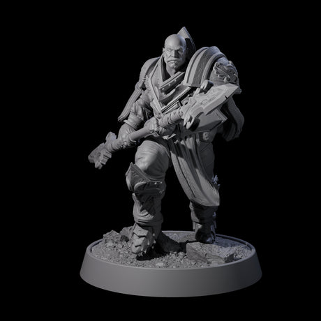 Mercenary of the Golden Circle M Miniature for Dungeons and Dragons, Pathfinder or other TTRPGs
