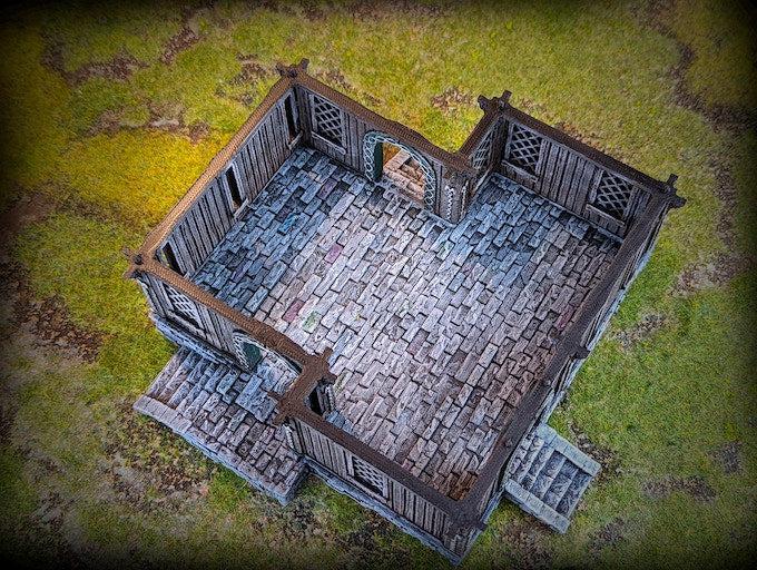 Merchant's House - Saxonia Miniature for Dungeons and Dragons, Pathfinder or other TTRPGs