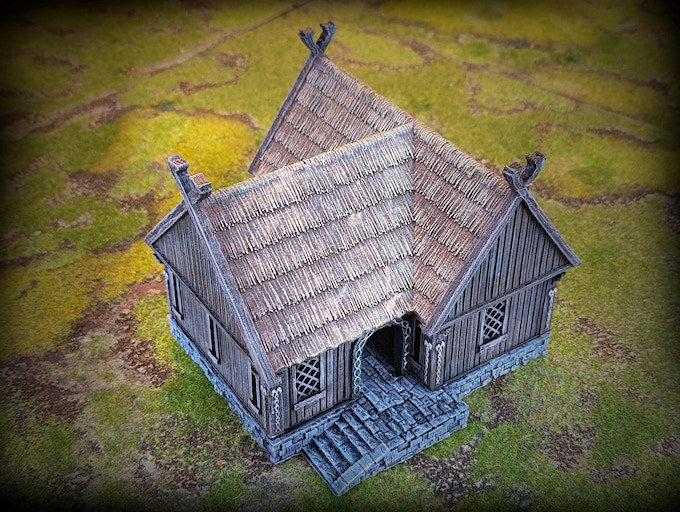 Merchant's House - Saxonia Miniature for Dungeons and Dragons, Pathfinder or other TTRPGs