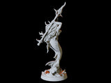 Merfolk Pin-up Miniature for Dungeons and Dragons, Pathfinder or other TTRPGs