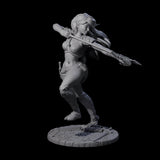 Merhis - Shooting Fighter Miniature for Dungeons and Dragons, Pathfinder or other TTRPGs