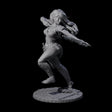 Merhis - Shooting Fighter Miniature for Dungeons and Dragons, Pathfinder or other TTRPGs