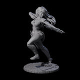 Merhis - Shooting Fighter Miniature for Dungeons and Dragons, Pathfinder or other TTRPGs