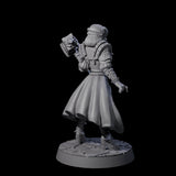 Mighty Hammer Fighter Miniature for Dungeons and Dragons, Pathfinder or other TTRPGs