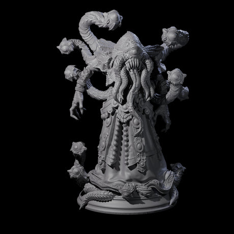Mind Flayer Beholder Hybrid Miniature for Dungeons and Dragons, Pathfinder or other TTRPGs