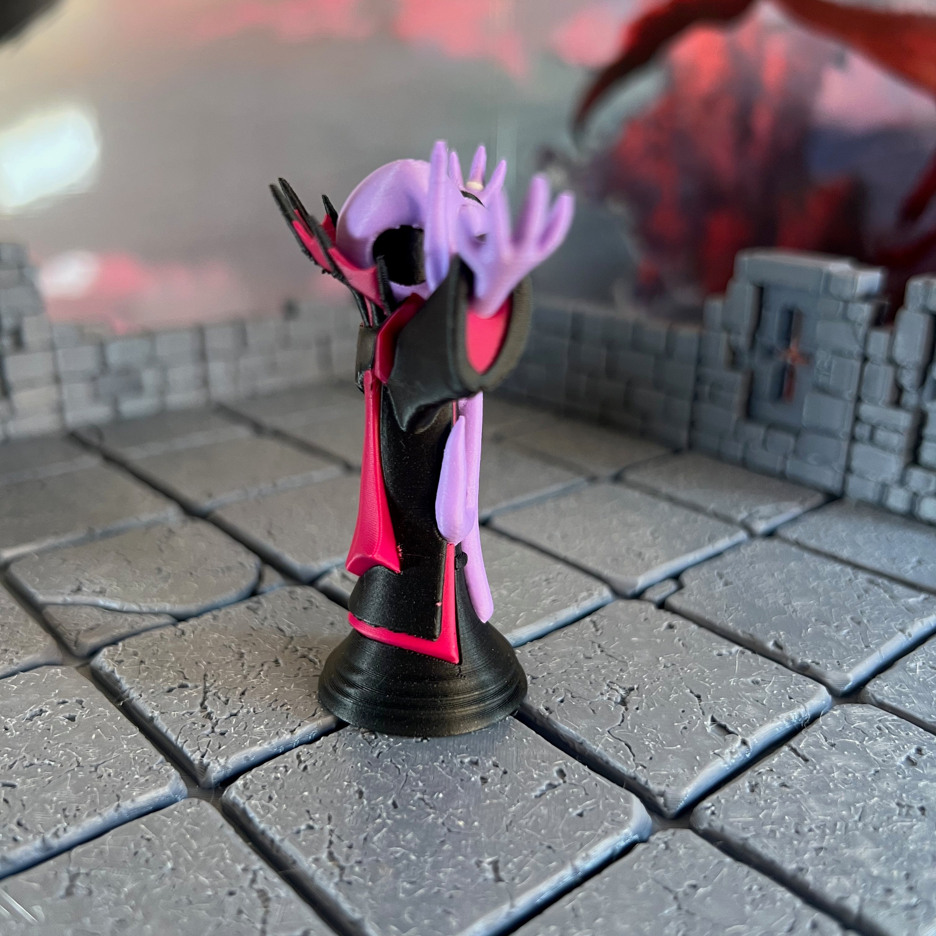 Mind Flayer Mind Eater Multicolour Table Ready Miniature Miniature for Dungeons and Dragons, Pathfinder or other TTRPGs