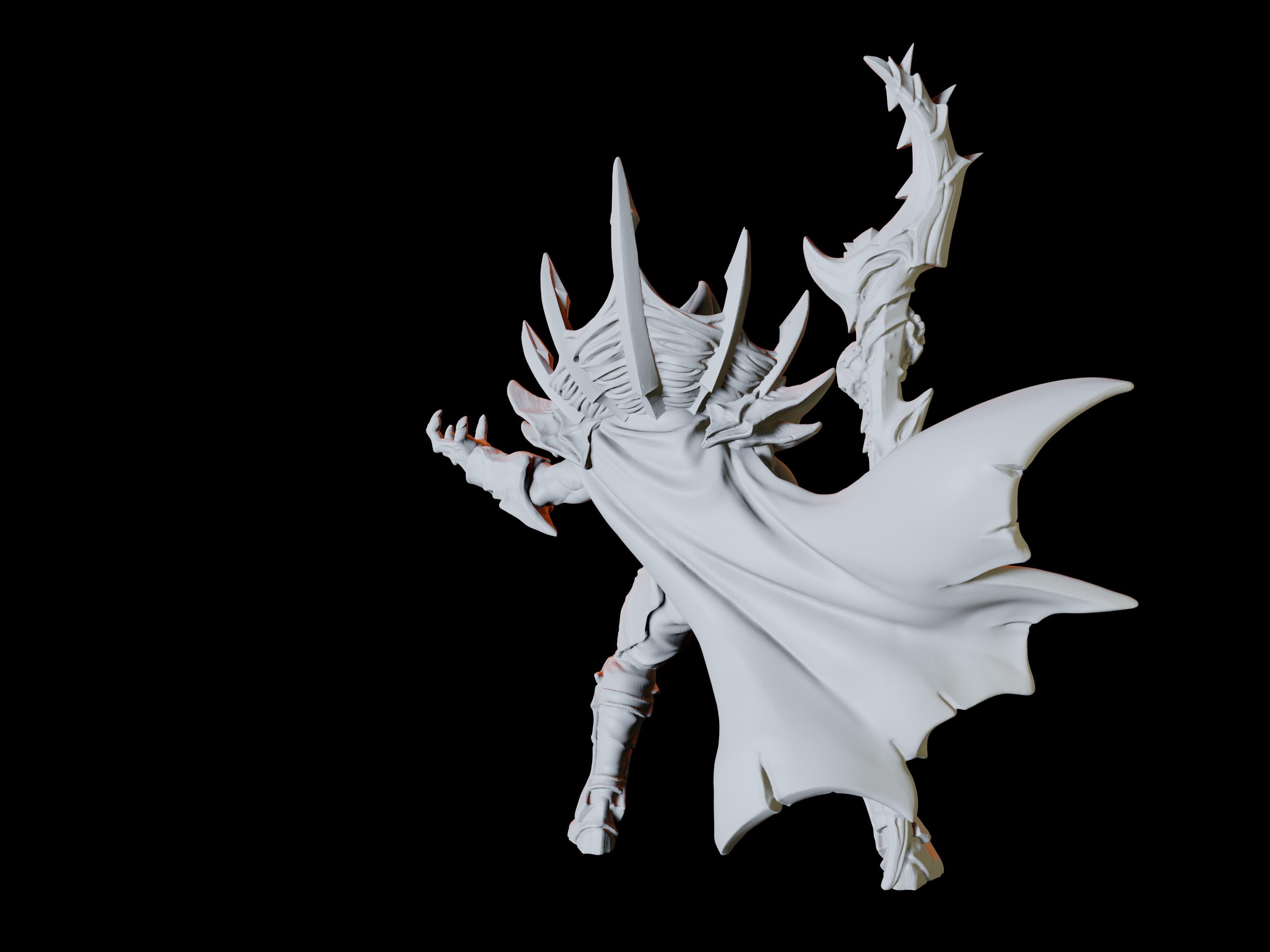 Mind Flayer Sorcerer Miniature for Dungeons and Dragons - Myth Forged