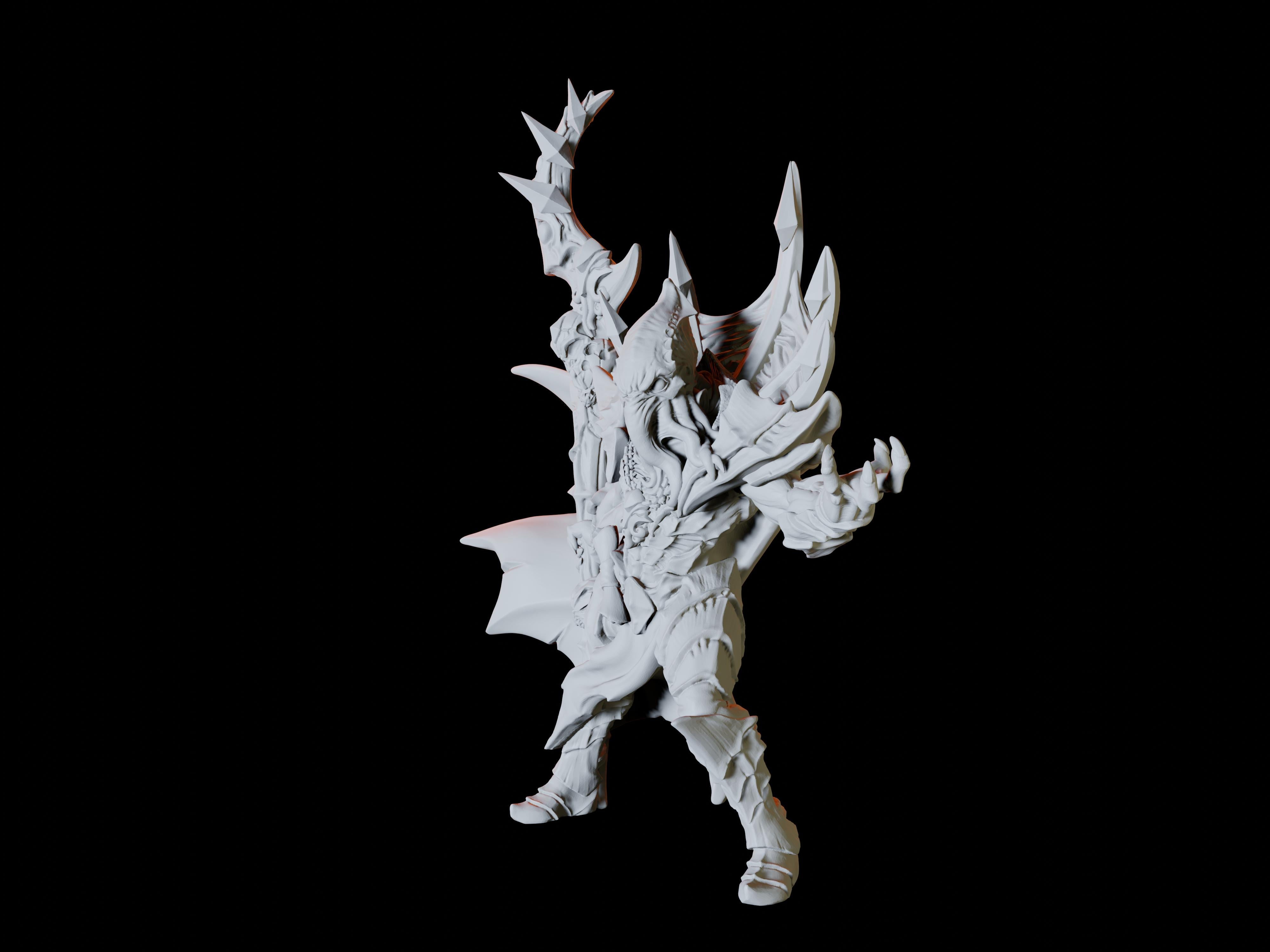 Mind Flayer Sorcerer Miniature for Dungeons and Dragons - Myth Forged