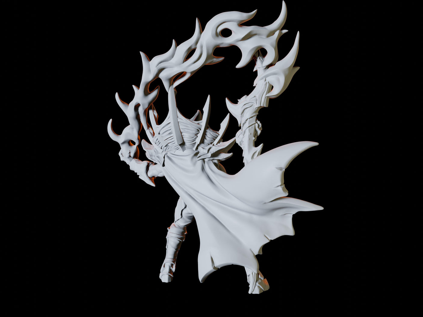 Mind Flayer Sorcerer Miniature for Dungeons and Dragons, Pathfinder or other TTRPGs