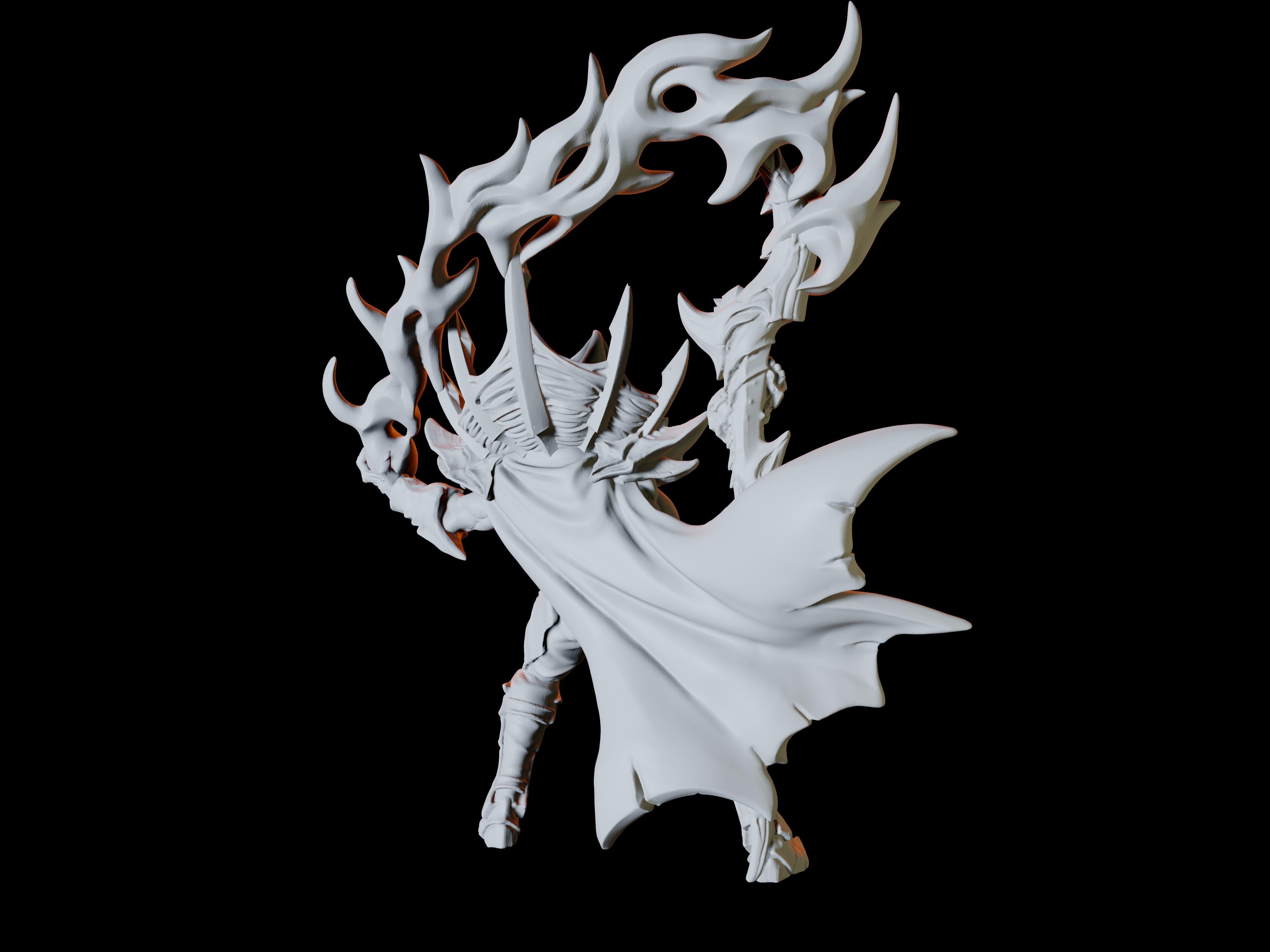 Mind Flayer Sorcerer Miniature for Dungeons and Dragons - Myth Forged