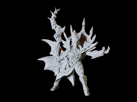 Mind Flayer Sorcerer Miniature for Dungeons and Dragons, Pathfinder or other TTRPGs