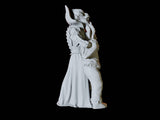 Mind Flayer having a snack Miniature for Dungeons and Dragons, Pathfinder or other TTRPGs