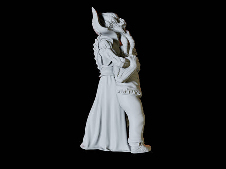 Mind Flayer having a snack Miniature for Dungeons and Dragons, Pathfinder or other TTRPGs