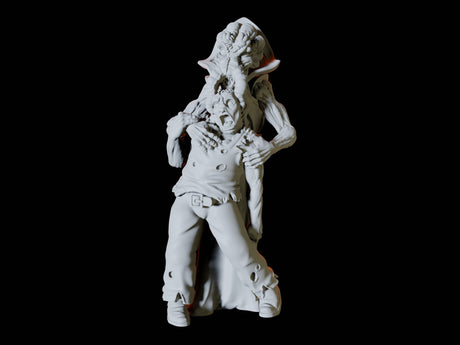 Mind Flayer having a snack Miniature for Dungeons and Dragons, Pathfinder or other TTRPGs