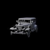 Minerva Car Miniature for Dungeons and Dragons, Pathfinder or other TTRPGs
