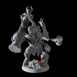Minotaur Champion Miniature for Dungeons and Dragons, Pathfinder or other TTRPGs