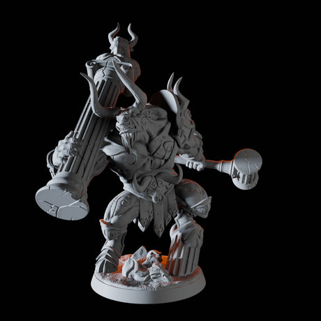 Minotaur Champion Miniature for Dungeons and Dragons, Pathfinder or other TTRPGs