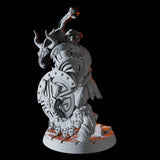 Minotaur Warrior C Miniature for Dungeons and Dragons, Pathfinder or other TTRPGs