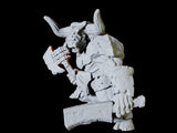 Minotaur with Axe and Sword Miniature for Dungeons and Dragons, Pathfinder or other TTRPGs