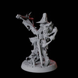Mistress Vampire Hunter Miniature for Dungeons and Dragons, Pathfinder or other TTRPGs