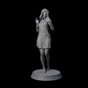 Misty - Concerned Heroine Miniature for Dungeons and Dragons, Pathfinder or other TTRPGs