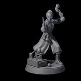 Mixing A Brew Human Investigator Miniature for Dungeons and Dragons, Pathfinder or other TTRPGs