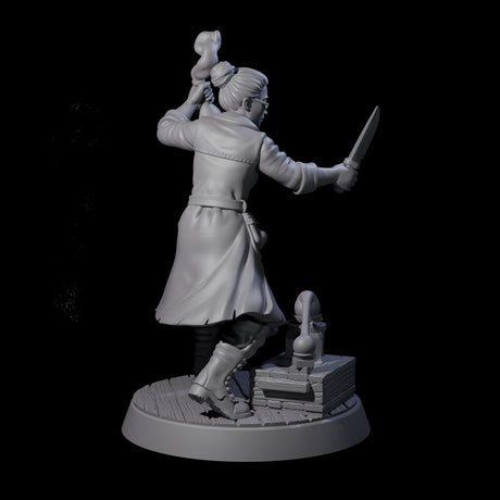 Mixing A Brew Human Investigator Miniature for Dungeons and Dragons, Pathfinder or other TTRPGs