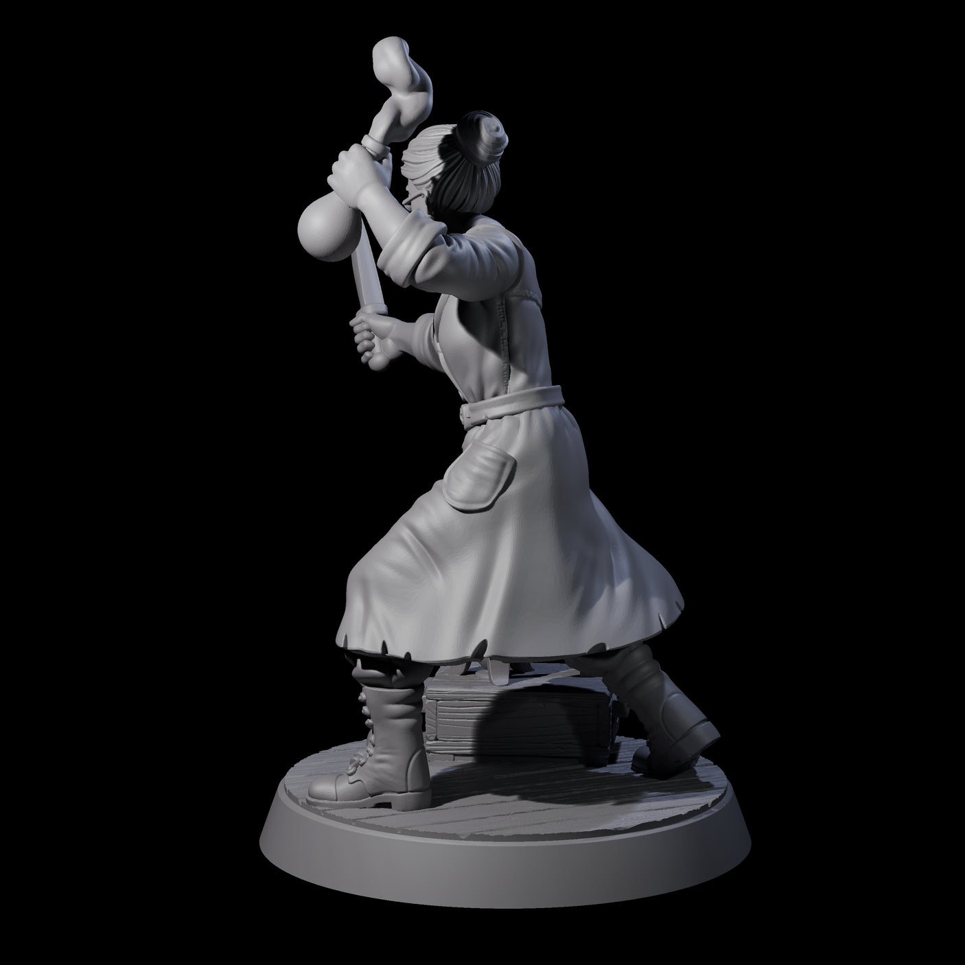 Mixing A Brew Human Investigator Miniature for Dungeons and Dragons, Pathfinder or other TTRPGs