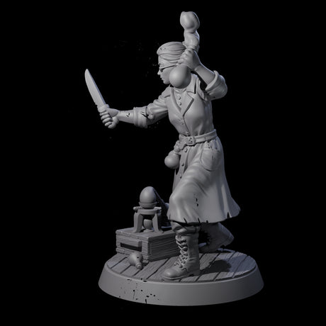 Mixing A Brew Human Investigator Miniature for Dungeons and Dragons, Pathfinder or other TTRPGs