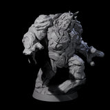 Molten Fire Elemental Vulcanite A Miniature for Dungeons and Dragons, Pathfinder or other TTRPGs