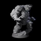 Molten Fire Elemental Vulcanite A Miniature for Dungeons and Dragons, Pathfinder or other TTRPGs