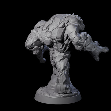 Molten Fire Elemental Vulcanite A Miniature for Dungeons and Dragons, Pathfinder or other TTRPGs