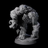 Molten Fire Elemental Vulcanite B Miniature for Dungeons and Dragons, Pathfinder or other TTRPGs