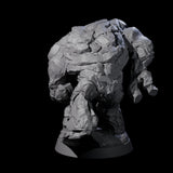 Molten Fire Elemental Vulcanite B Miniature for Dungeons and Dragons, Pathfinder or other TTRPGs