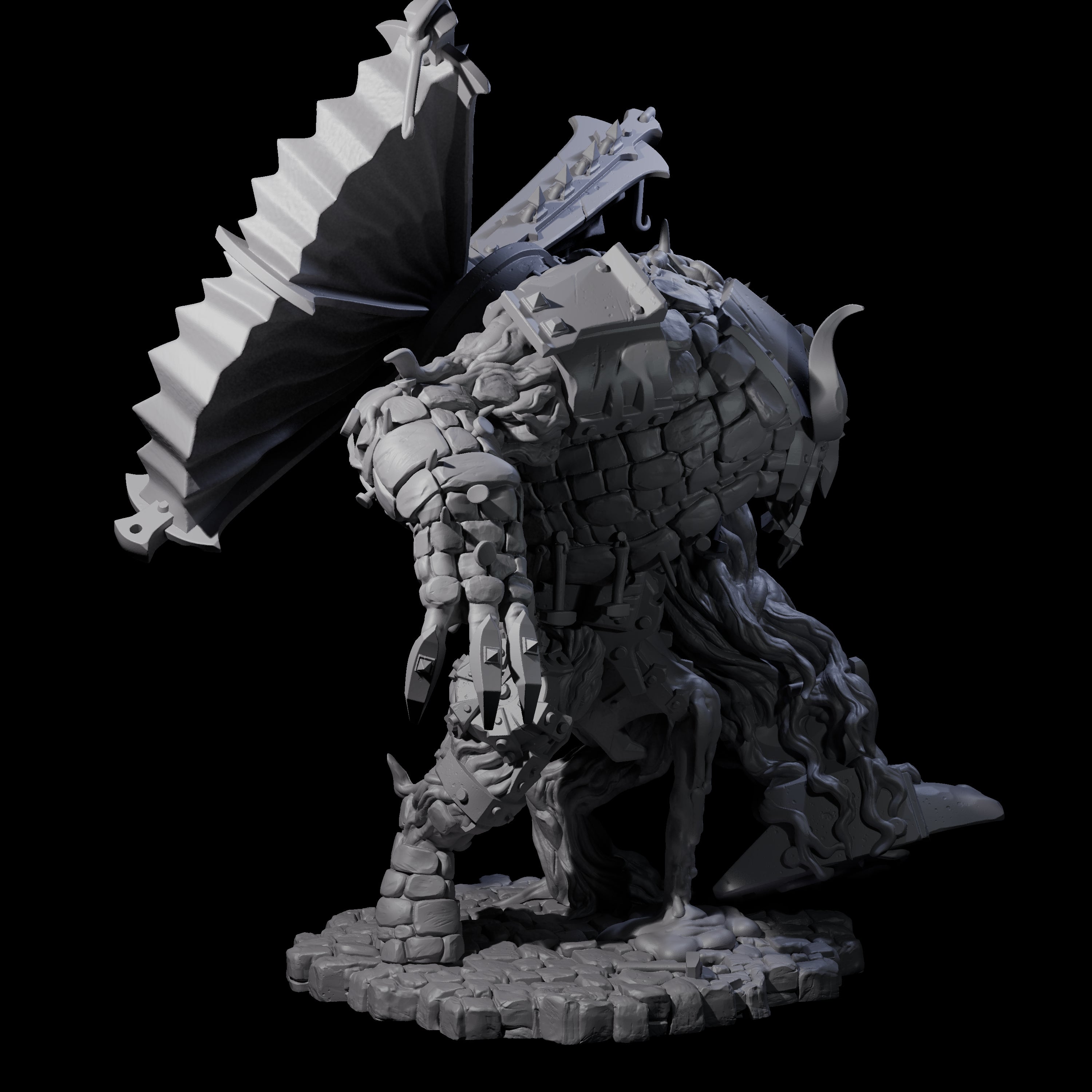 Molten Metal Golem A Miniature for Dungeons and Dragons, Pathfinder or other TTRPGs