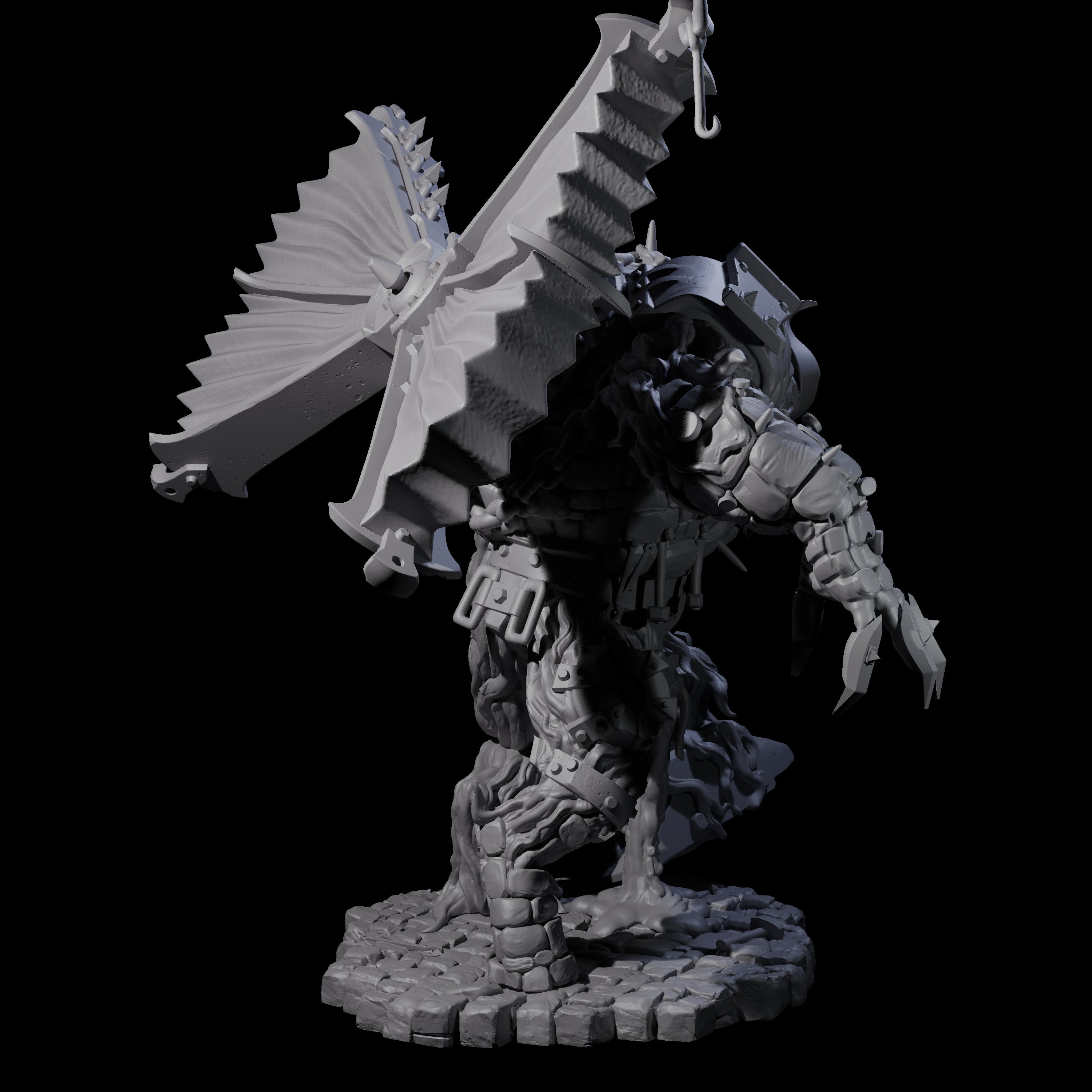 Molten Metal Golem A Miniature for Dungeons and Dragons, Pathfinder or other TTRPGs