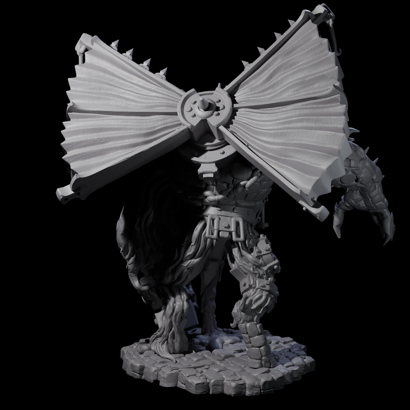Molten Metal Golem A Miniature for Dungeons and Dragons, Pathfinder or other TTRPGs