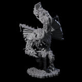 Molten Metal Golem B Miniature for Dungeons and Dragons, Pathfinder or other TTRPGs