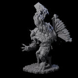 Molten Metal Golem B Miniature for Dungeons and Dragons, Pathfinder or other TTRPGs