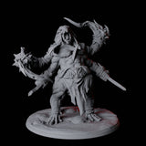 Monstrous Ratfolk Abomination Miniature for Dungeons and Dragons, Pathfinder or other TTRPGs
