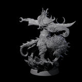 Moon Chaser Beast Master Miniature for Dungeons and Dragons, Pathfinder or other TTRPGs