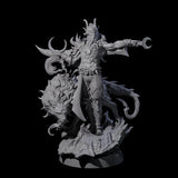 Moon Chaser Beast Master Miniature for Dungeons and Dragons, Pathfinder or other TTRPGs
