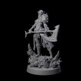 Moon Paladin Warrior Miniature for Dungeons and Dragons, Pathfinder or other TTRPGs