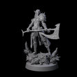 Moon Paladin Warrior Miniature for Dungeons and Dragons, Pathfinder or other TTRPGs