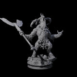 Moon Workshipping Minotaur B Miniature for Dungeons and Dragons, Pathfinder or other TTRPGs